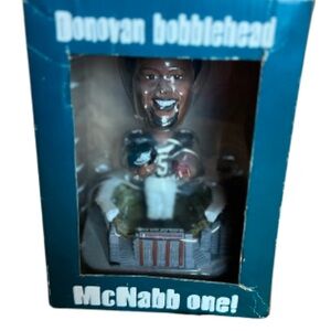 NEW NFL NWT Donavan McNabb Bobble Head Quarter Back Eagles Philadelphia Philly